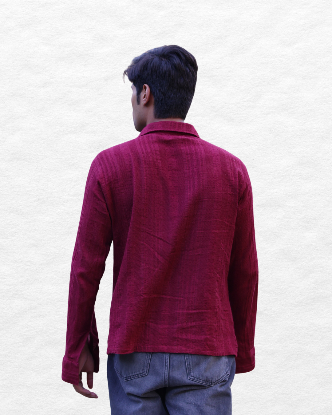 Wine Red Kurta