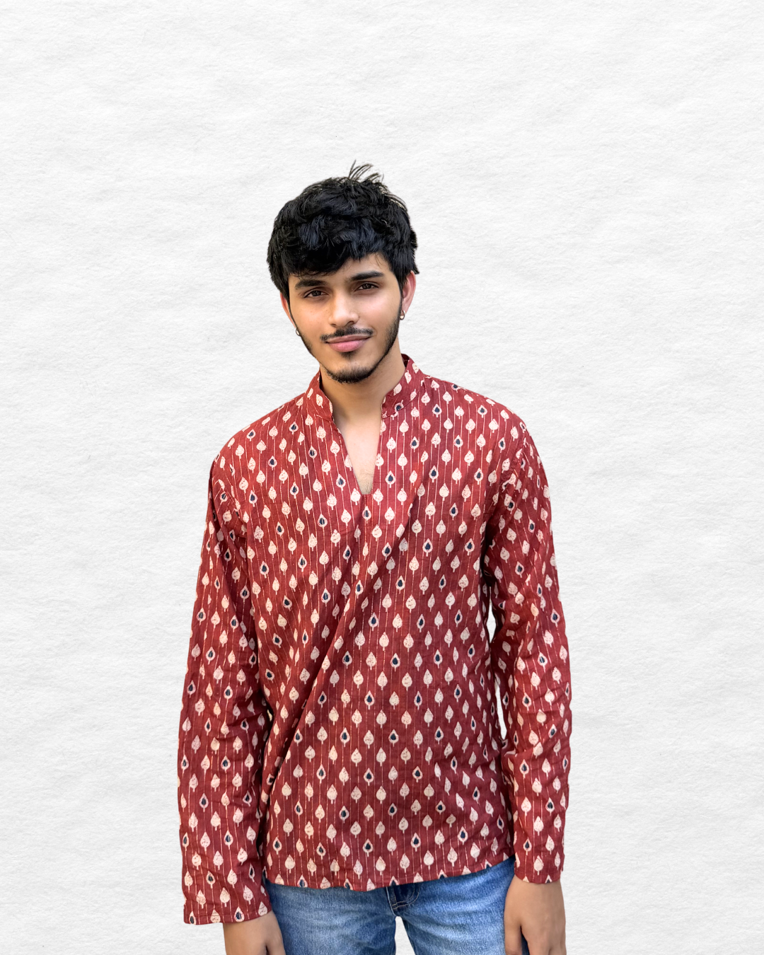 laal ishq - short kurta