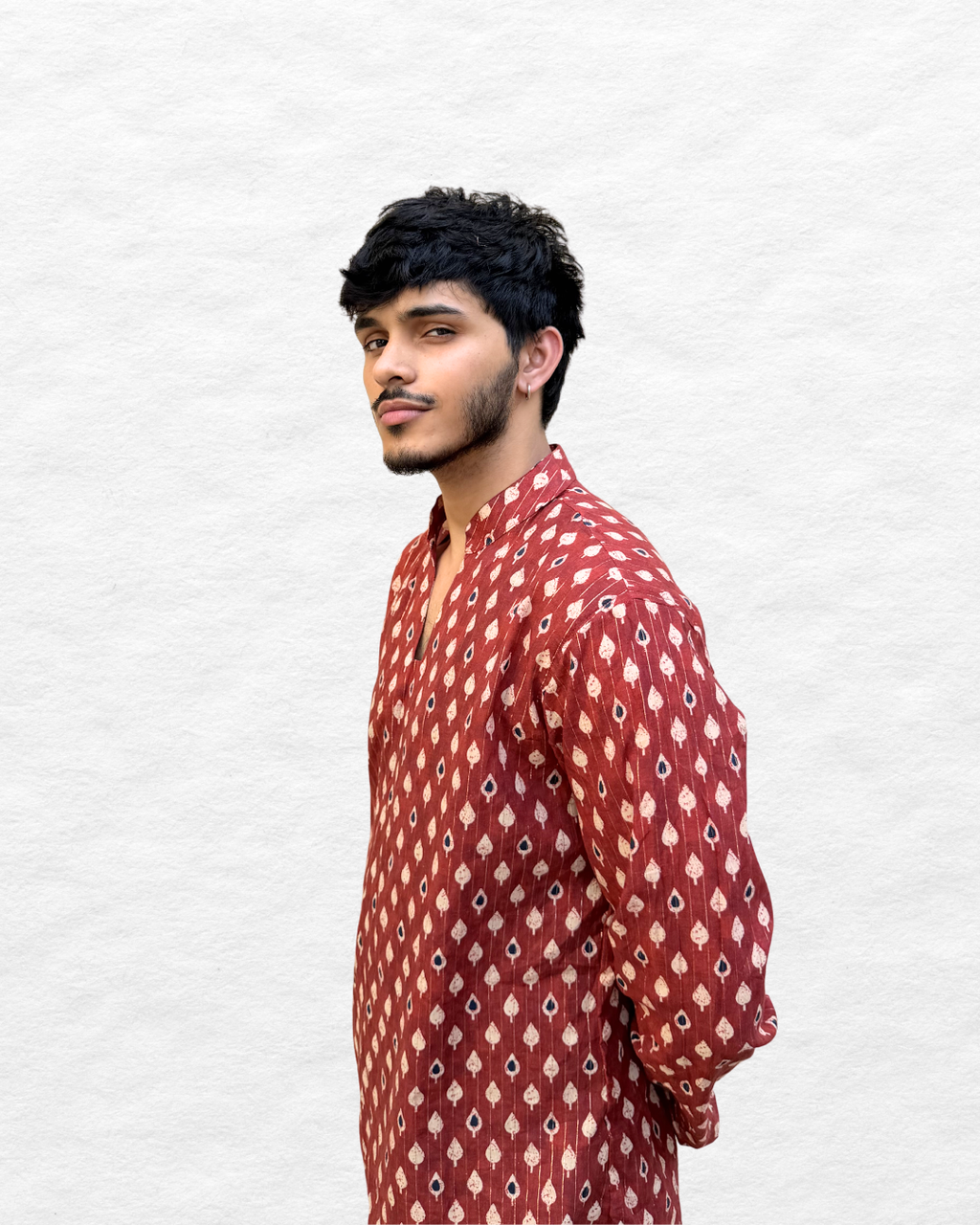 laal ishq - short kurta