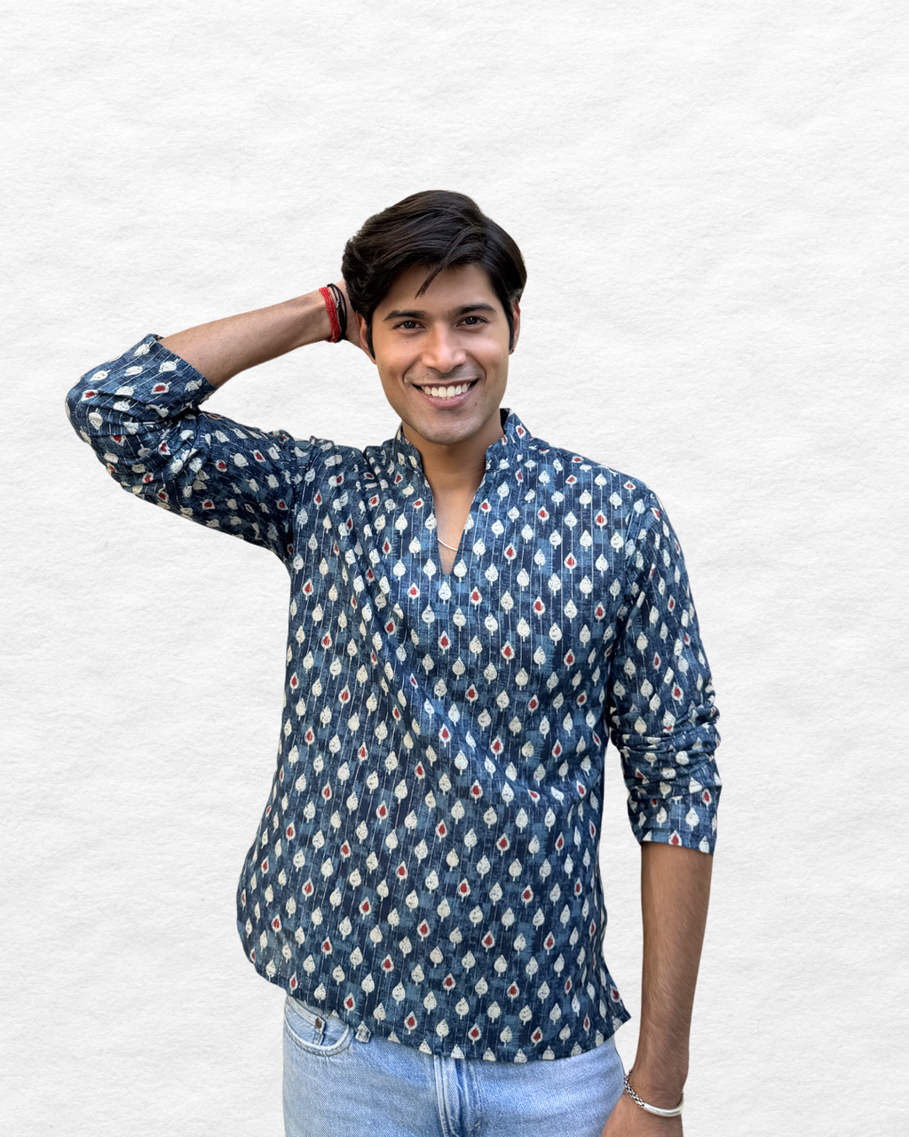 Neel - short kurta