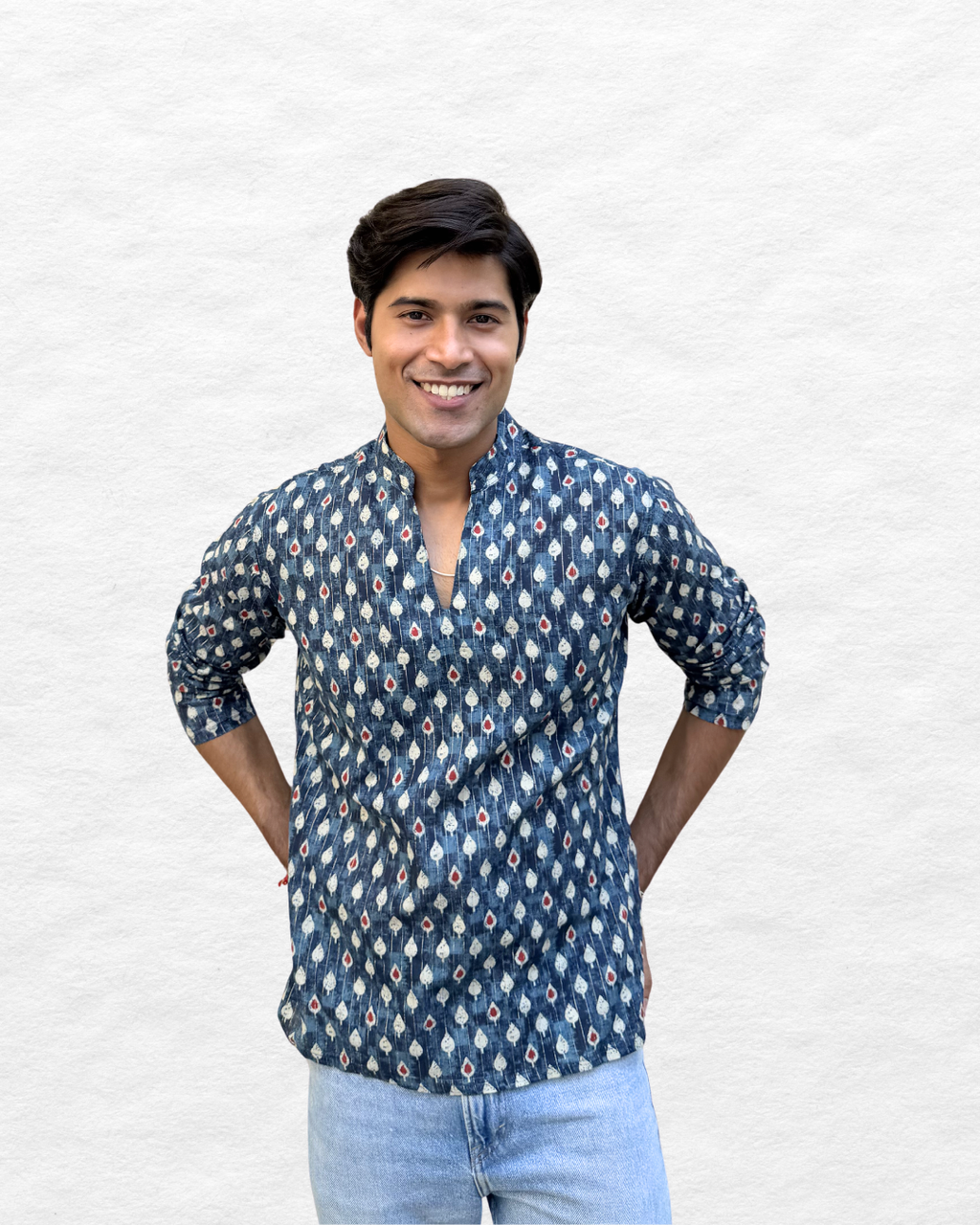 Neel - short kurta